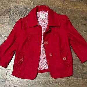 Stylish Red womens small jacket